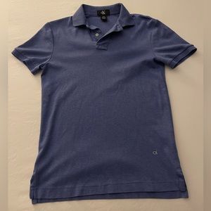 Calvin Klein Blue Polo - Small